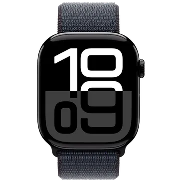 Apple Watch Series 10 46mm Black (Black Nylon Strap)